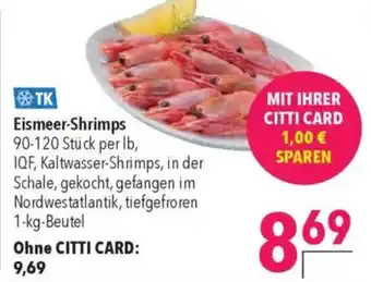 CITTI Markt Eismeer-Shrimps Angebot