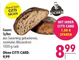CITTI Markt Gaues Sylter Angebot