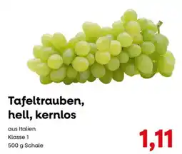 Konsum Leipzig Tafeltrauben, hell, kernlos Angebot