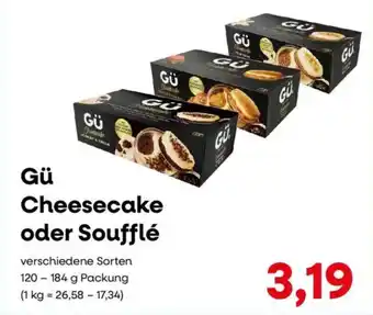Konsum Leipzig Gü Cheesecake oder Soufflé Angebot