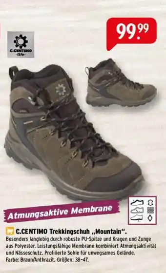 Raiffeisen Markt C.CENTIMO Trekkingschuh,,Mountain" Angebot
