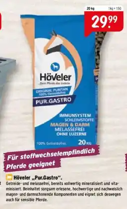 Raiffeisen Markt Höveler,,Pur.Gastro" Angebot