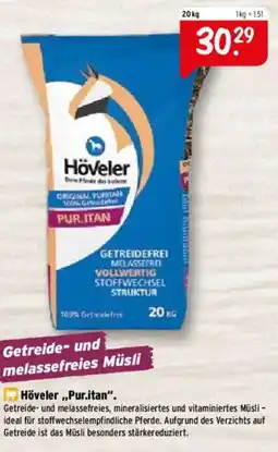 Raiffeisen Markt Höveler,,Pur.itan" Angebot