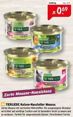 Raiffeisen Markt TIERLIEBE Katzen-Nassfutter Mousse Angebot