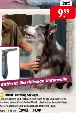Raiffeisen Markt TRIXIE Carding-Striegel Angebot