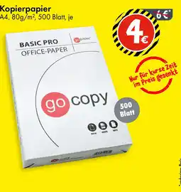 TEDi Kopierpapier go copy Angebot