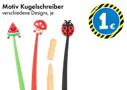 TEDi Motiv Kugelschreiber Angebot