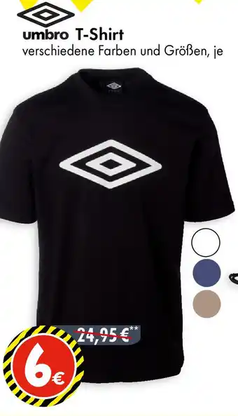 TEDi umbro T-Shirt Angebot