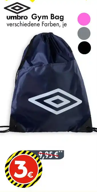 TEDi Umbro Gym Bag Angebot