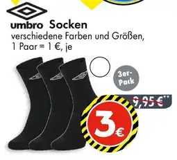 TEDi umbro Socken Angebot