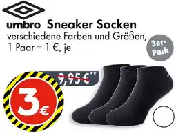 TEDi umbro Sneaker Socken Angebot