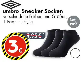 TEDi umbro Sneaker Socken Angebot