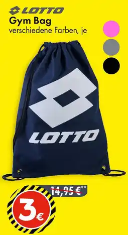 TEDi LOTTO Gym Bag Angebot