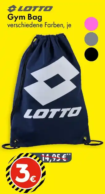 TEDi LOTTO Gym Bag Angebot