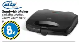TEDi elta Sandwich Maker Angebot