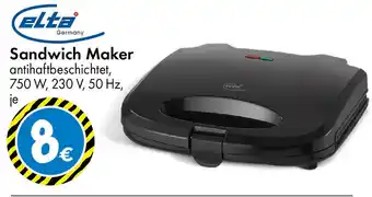 TEDi elta Sandwich Maker Angebot