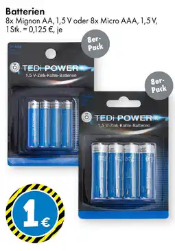 TEDi Batterien TEDI POWER Angebot
