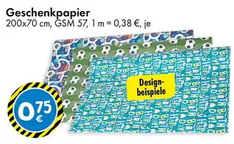 TEDi Geschenkpapier Angebot