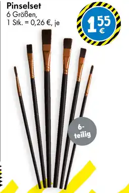 TEDi Pinselset Angebot