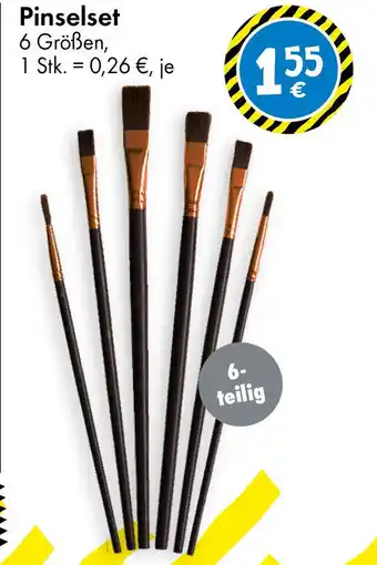 TEDi Pinselset Angebot