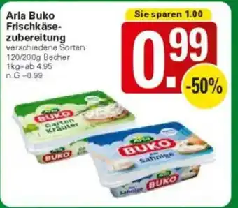 WEZ Arla Buko Frischkäse- zubereitung Angebot