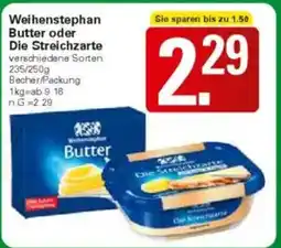WEZ Weihenstephan Butter oder Die Streichzarte Angebot