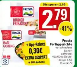 WEZ Frosta Fertiggerichte Angebot