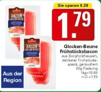 WEZ Glocken-Beune Frühstücksbacon Angebot