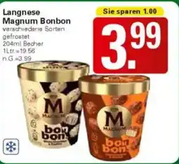 WEZ Langnese Magnum Bonbon Angebot