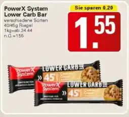 WEZ PowerX System Lower Carb Bar Angebot