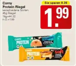 WEZ Corny Protein Riegel Angebot