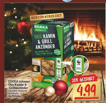 NP Discount Edeka Zuhause öko-kamin- & -grillanzünder Angebot