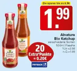 WEZ Alnatura Bio Ketchup Angebot