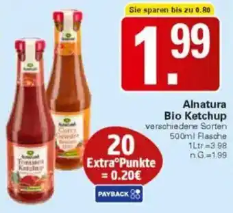 WEZ Alnatura Bio Ketchup Angebot