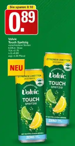 WEZ Volvic Touch Spritzig Angebot