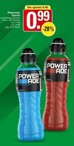 WEZ Powerade Sports Angebot