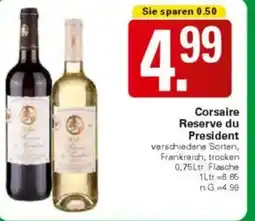 WEZ Corsaire Reserve du President Angebot