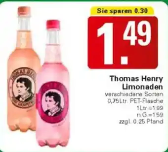 WEZ Thomas Henry Limonaden Angebot