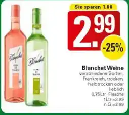 WEZ Blanchet Weine Angebot