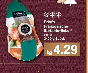 Famila Nord Ost Prim's Französische Barbarie-ente Angebot