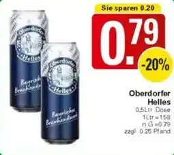 WEZ Oberdorfer Helles Angebot