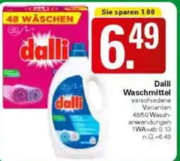 WEZ Dalli Waschmittel Angebot