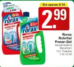 WEZ Rorax Rohrfrei Power-Gel Angebot