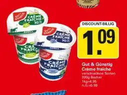WEZ Gut & Günstig Crème fraiche Angebot
