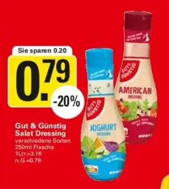 WEZ Gut & Günstig Salat Dressing Angebot