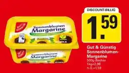 WEZ Gut & Günstig Sonnenblumen- Margarine Angebot