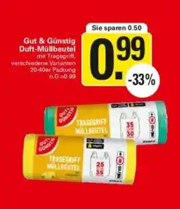 WEZ Gut & Günstig Duft-Müllbeutel Angebot