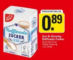 WEZ Gut & Günstig Raffinade Zucker Angebot