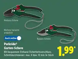 Lidl PARKSIDE Garten-Schere Angebot