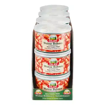 Netto Marken-Discount Dilek Weisse Bohnen in Tomatensauce 400 g, 12er Pack Angebot